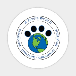 A Dog's World - Daycare - Boarding - Grooming - Boutique (Back) Magnet